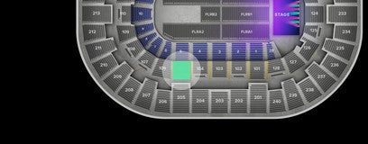 Seat view from Middle