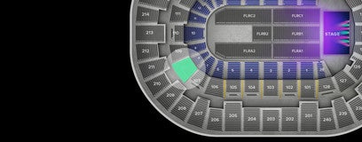 Seat view from Middle