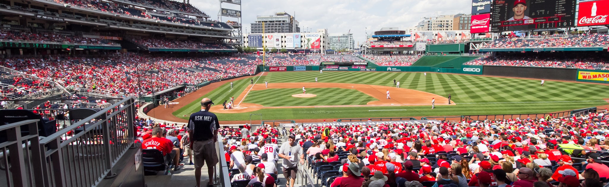 Seat view from Home Plate Reserved