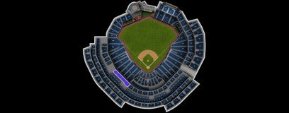 Seat view from Middle Sideline