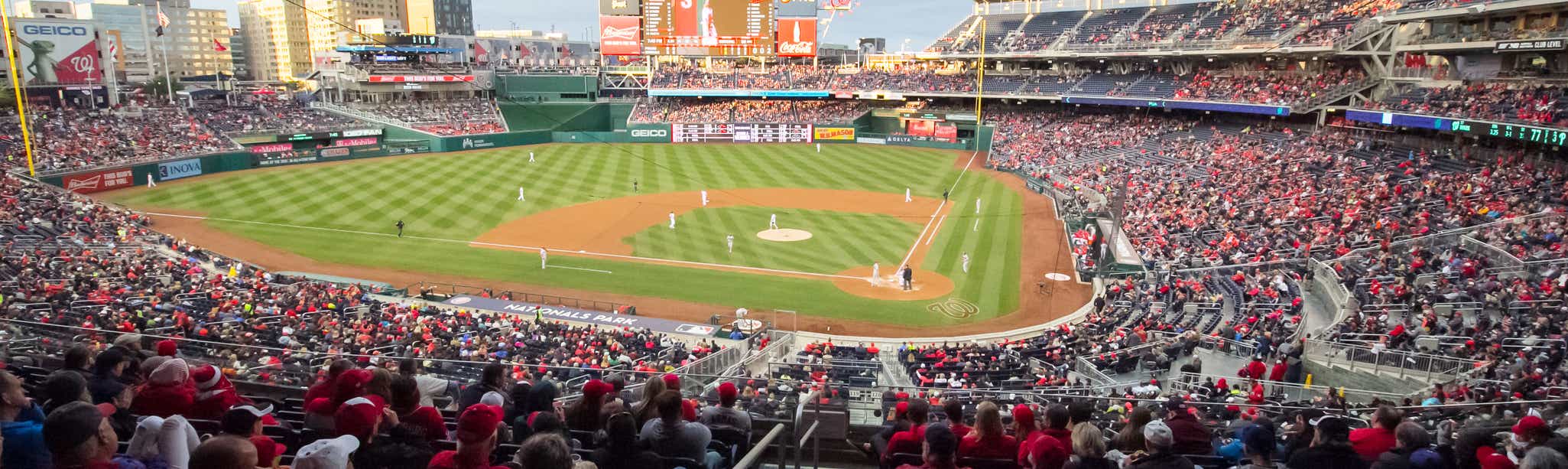 Seat view from Infield Club