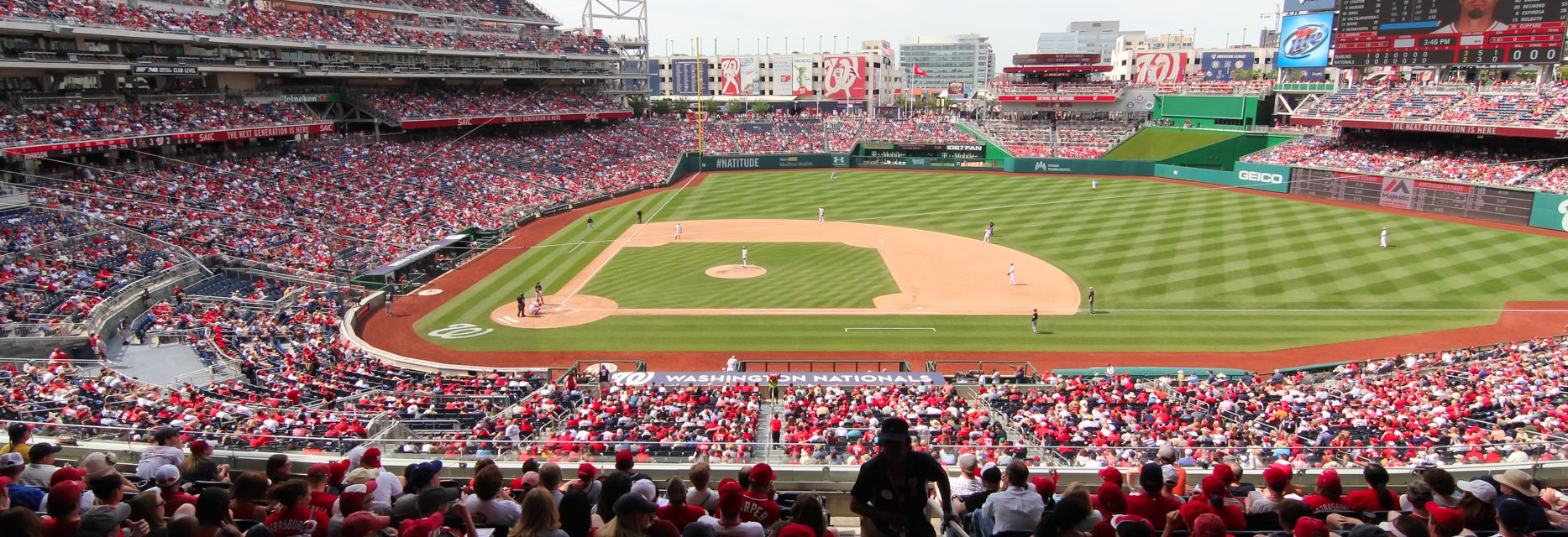 Seat view from Base Club