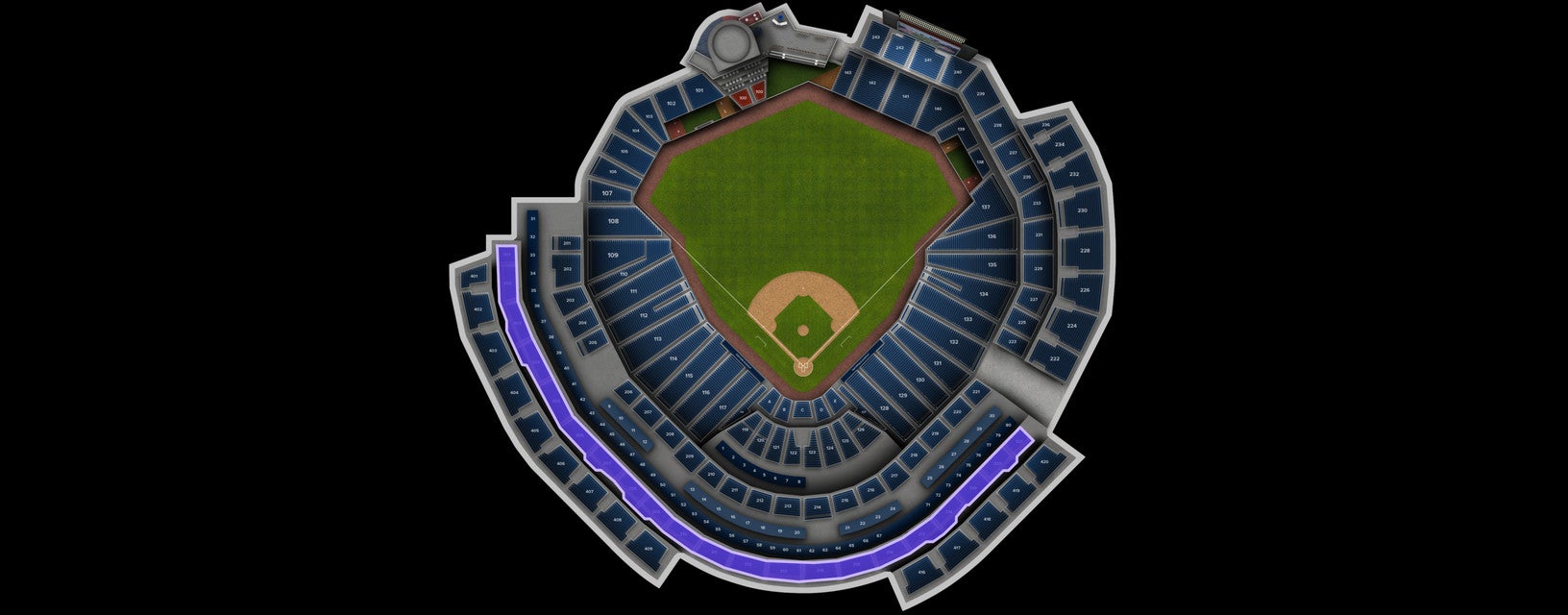 Seat view from Gallery