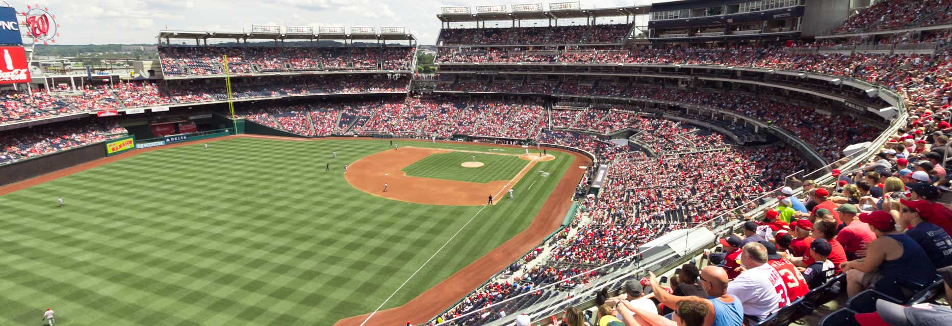 Seat view from Outfield Gallery