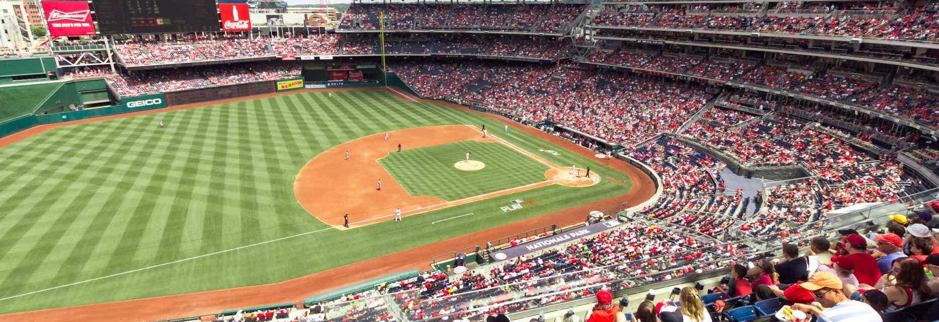 Seat view from Infield Gallery
