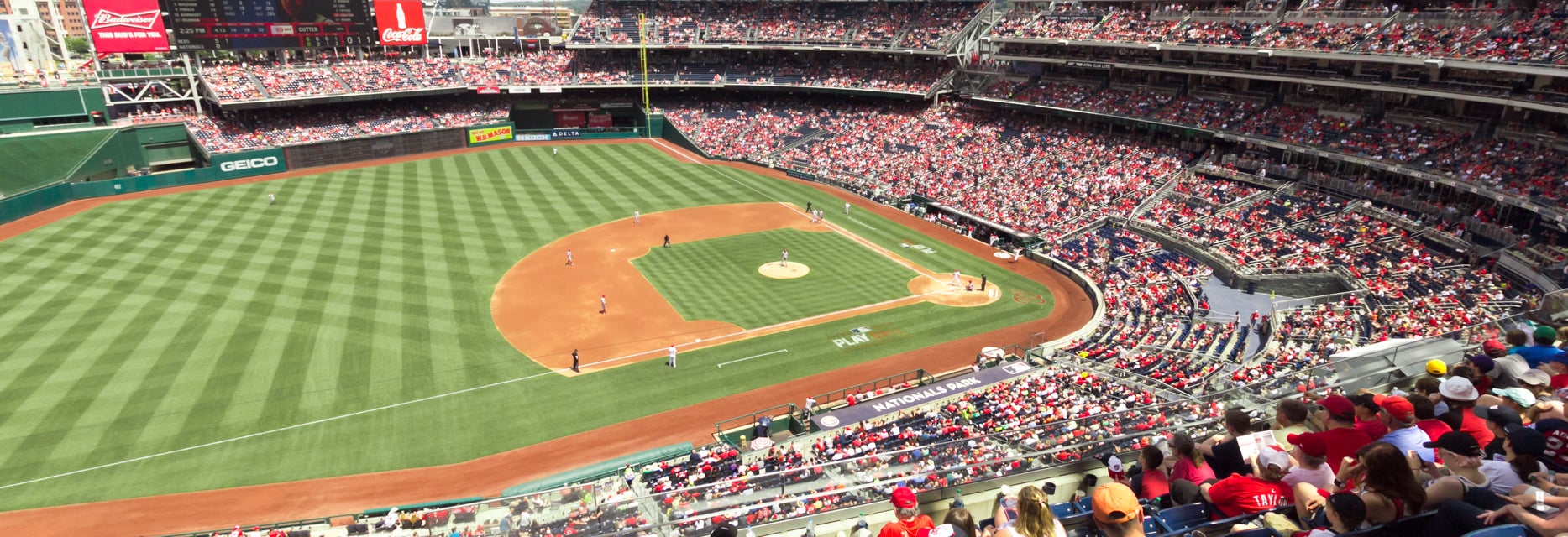 Seat view from Infield Gallery
