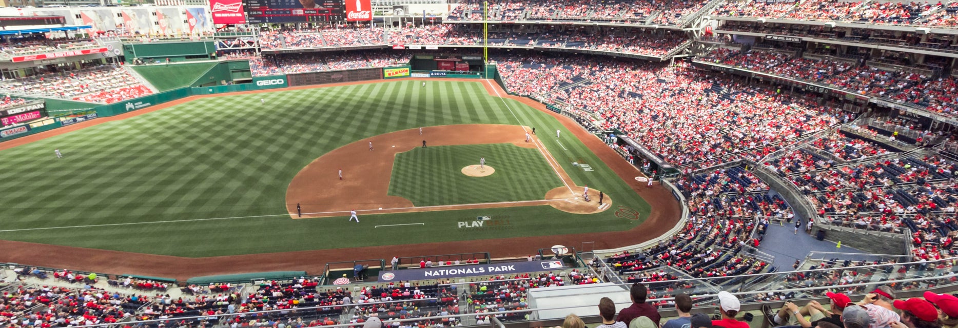 Seat view from Infield Gallery