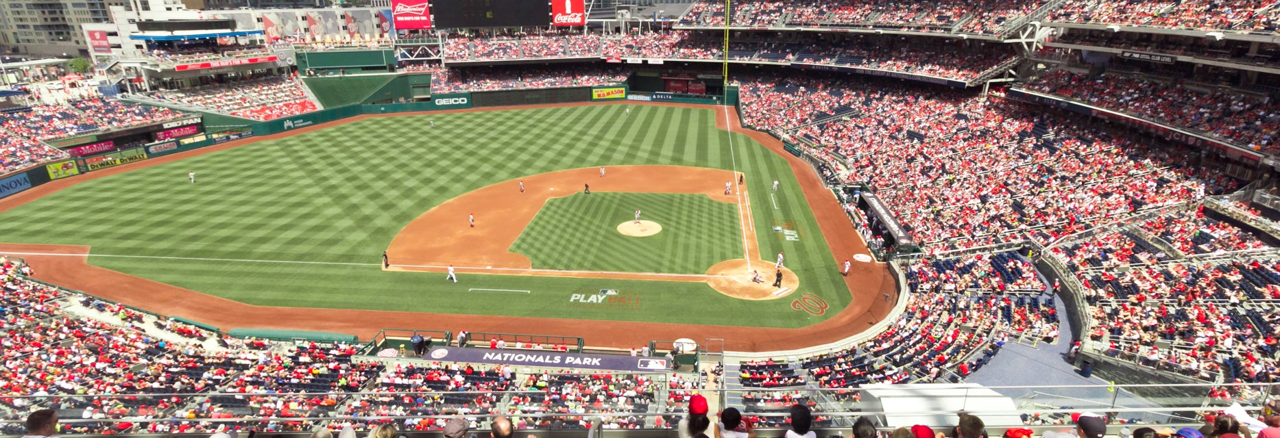 Seat view from Infield Gallery