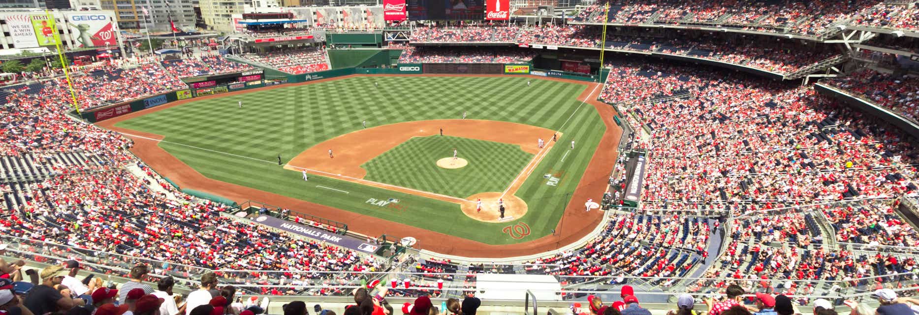 Seat view from Infield Gallery