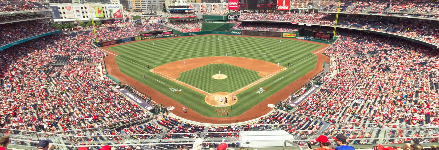 Seat view from Infield Gallery