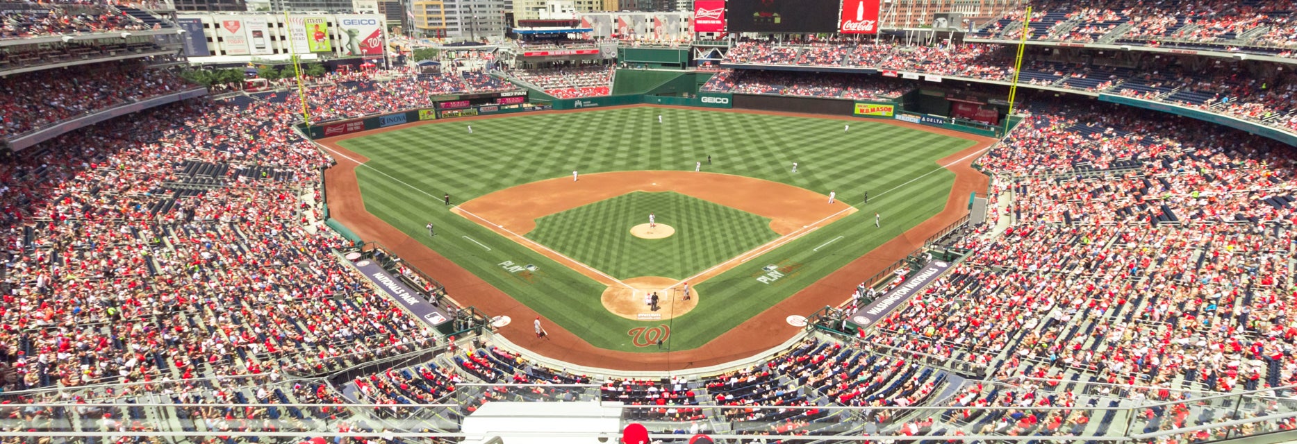 Seat view from Infield Gallery