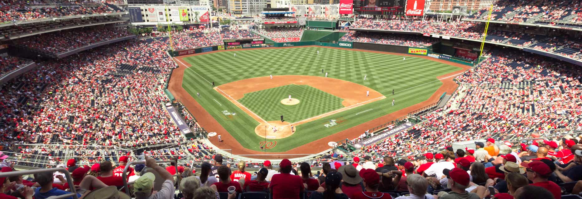 Seat view from Infield Gallery