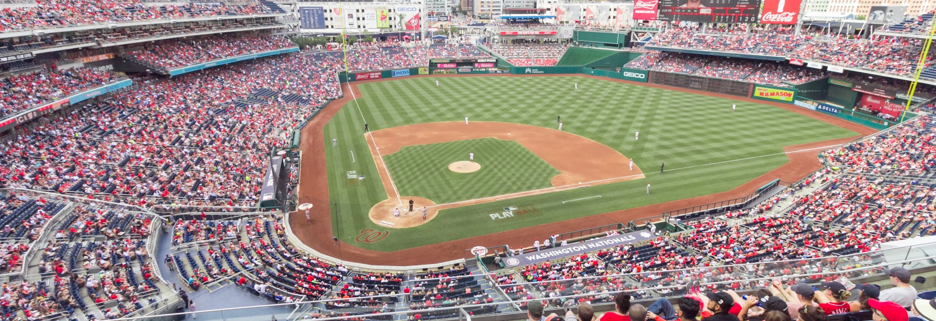 Seat view from Infield Gallery