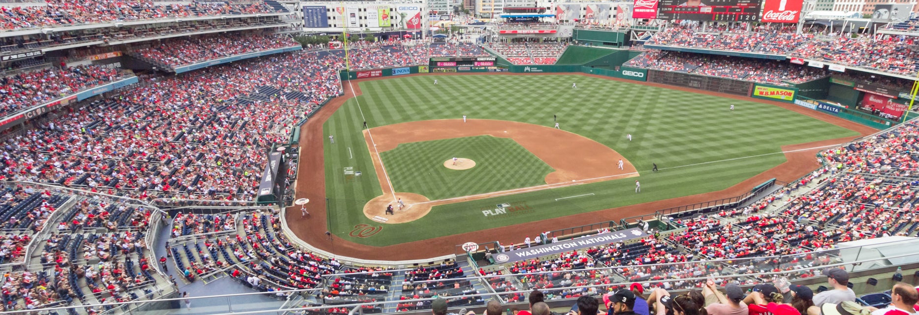 Seat view from Infield Gallery