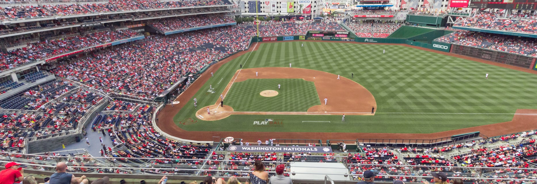 Seat view from Infield Gallery