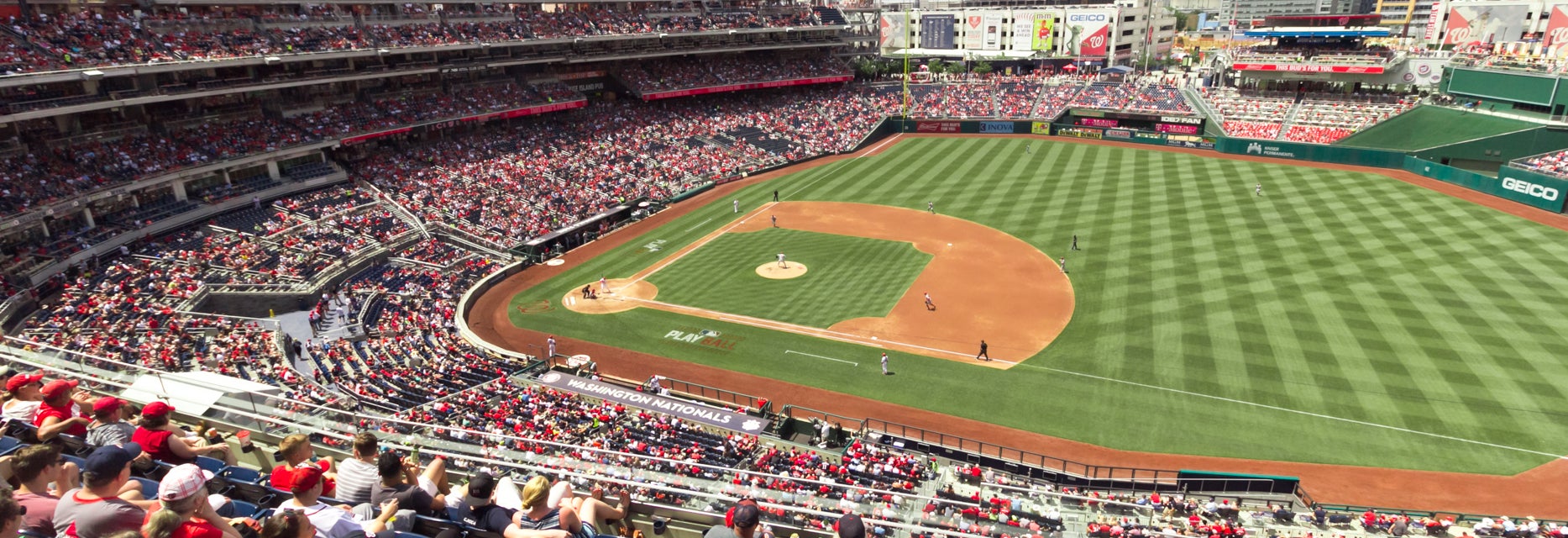 Seat view from Infield Gallery