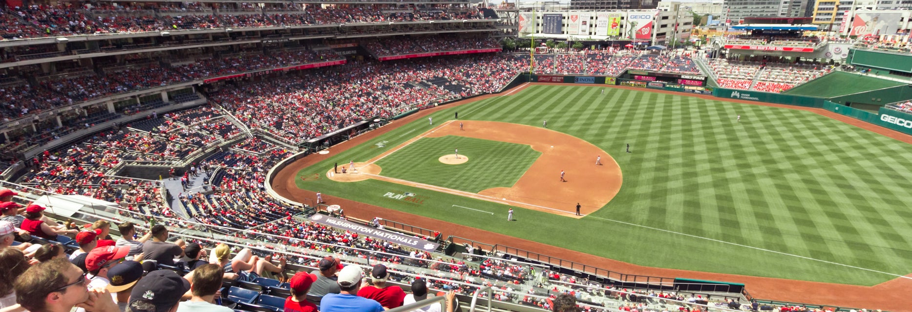 Seat view from Infield Gallery
