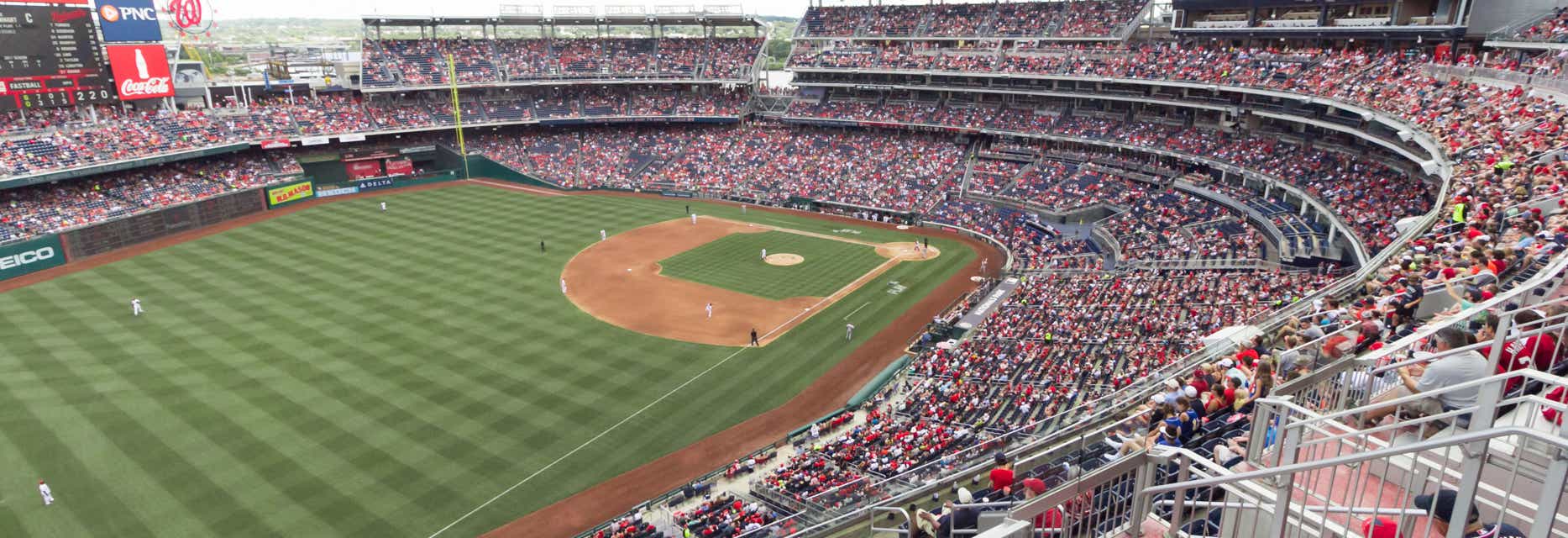 Seat view from Upper Outfield