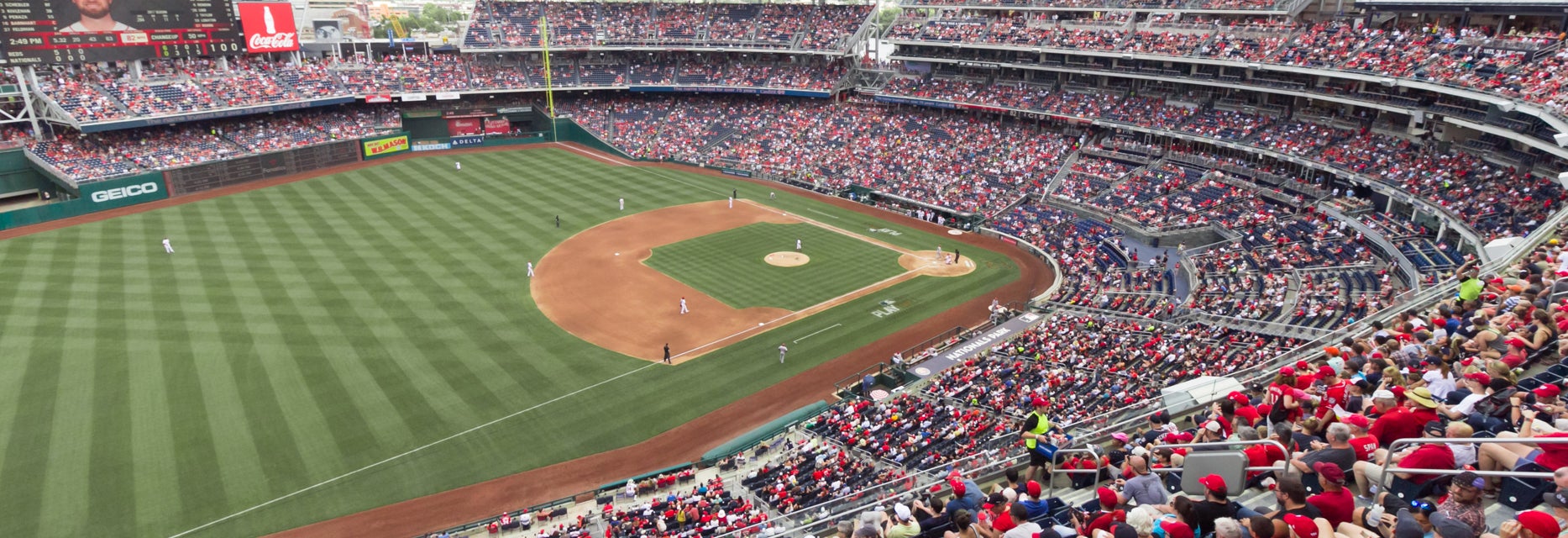 Seat view from Upper Outfield