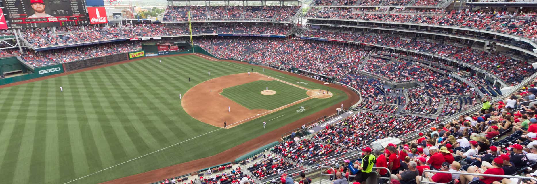 Seat view from Upper Outfield
