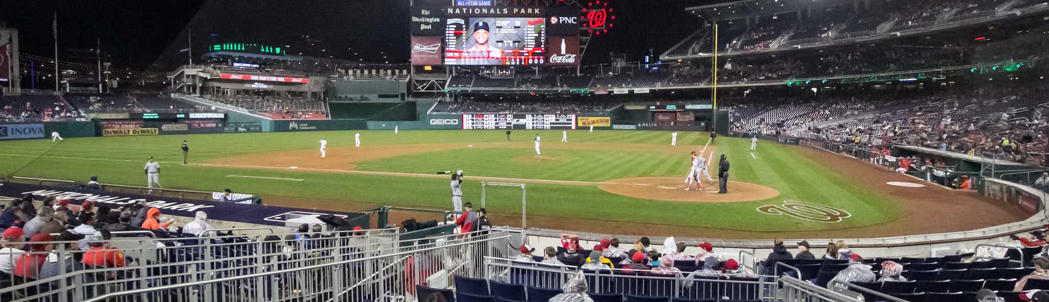 Seat view from Nationals Club