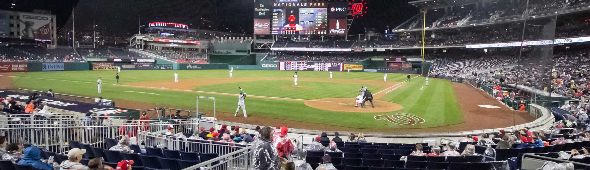 Seat view from Nationals Club
