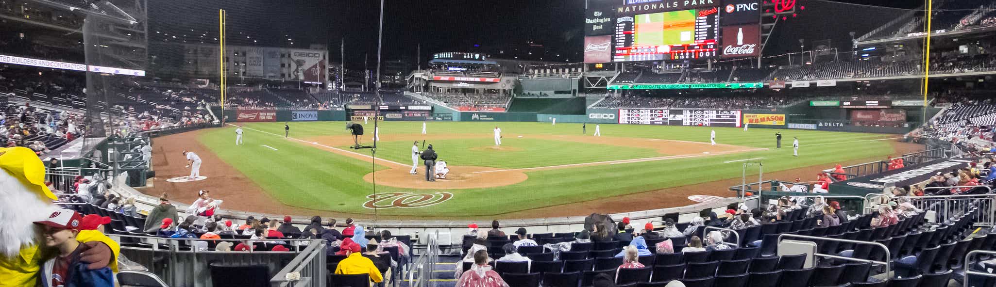 Seat view from Nationals Club
