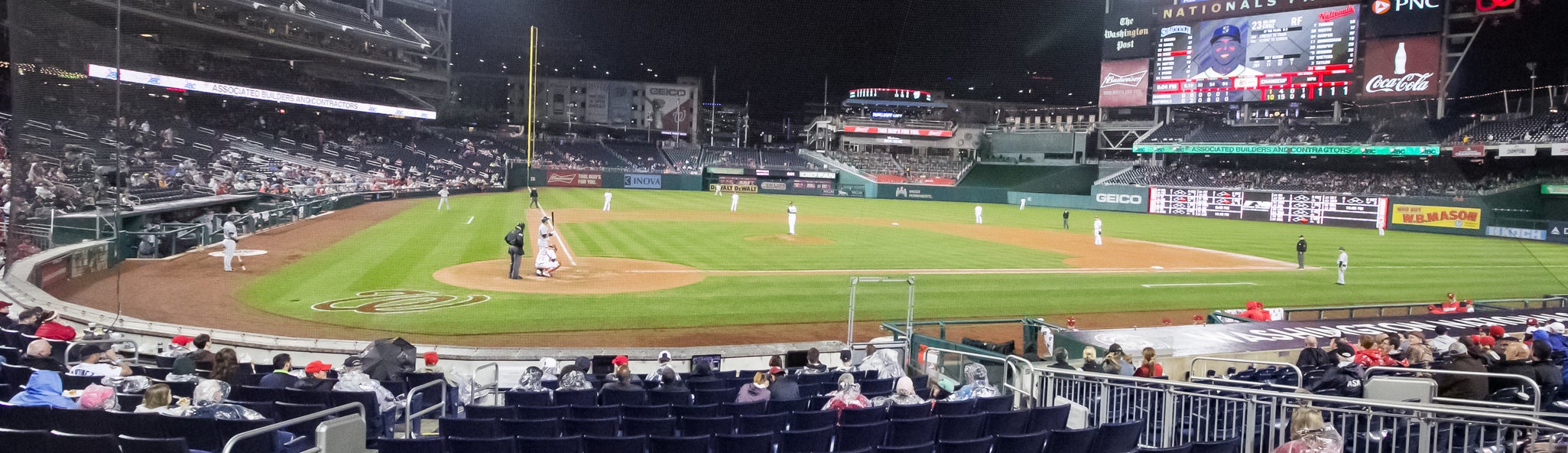 Seat view from Nationals Club