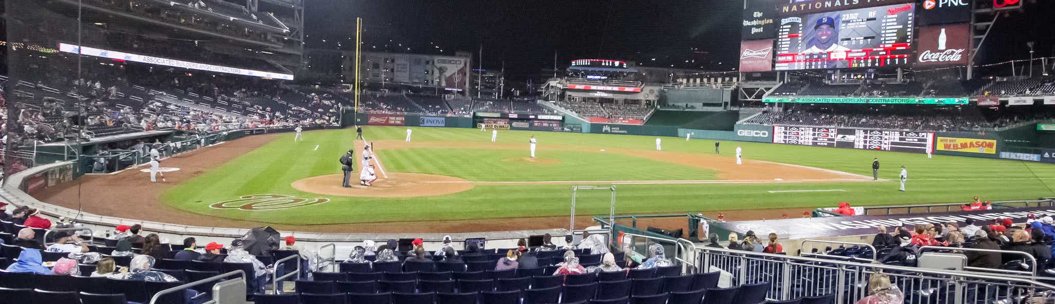 Seat view from Nationals Club