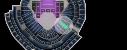 Seat view from Lower