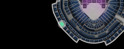 Seat view from Upper Gallery