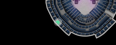 Seat view from Upper Gallery