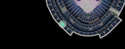 Seat view from Upper Gallery