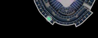 Seat view from Upper Gallery