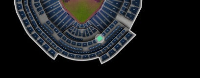 Seat view from Mezzanine