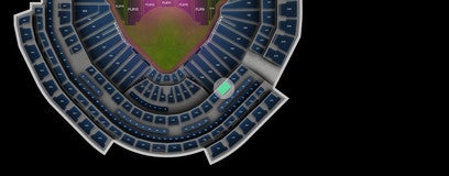 Seat view from Mezzanine