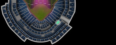 Seat view from Mezzanine