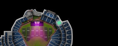 Seat view from Mezzanine