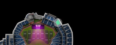 Seat view from Mezzanine