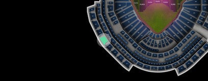 Seat view from Upper Gallery