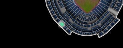 Seat view from Upper Gallery