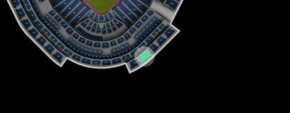 Seat view from Upper Gallery