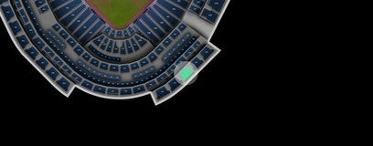 Seat view from Upper Gallery