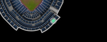 Seat view from Upper Gallery