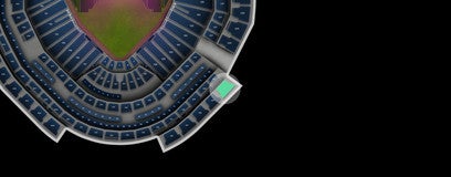 Seat view from Upper Gallery