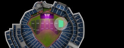 Seat view from Floor