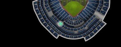 Seat view from Mezzanine