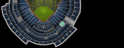 Seat view from Mezzanine