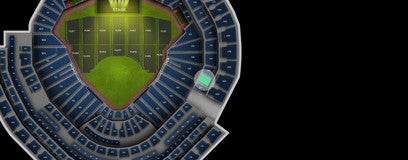 Seat view from Mezzanine