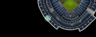 Seat view from Upper Gallery